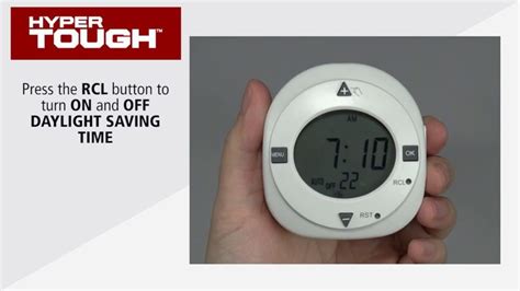 Hyper Tough Daily Digital Timer, Single Outlet