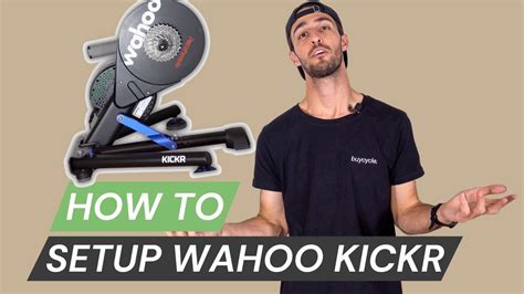 Wahoo KICKR Trainer Set Up and Unboxing Picture Guide Home Gym Life