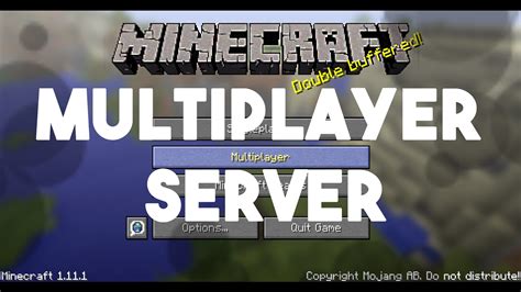 How to setup a multiplayer minecraft server