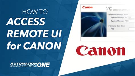 (PDF) Remote UI Guide Canon