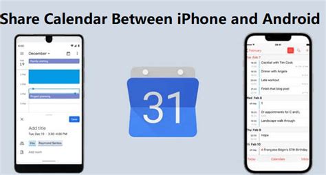 How To Share Ios Calendar With Android Emalia Mersey