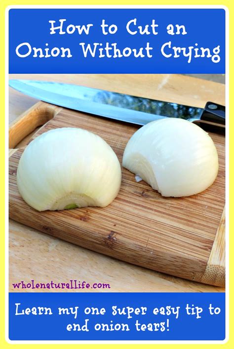 How To Cut An Onion Without Crying Rachel Easley Going