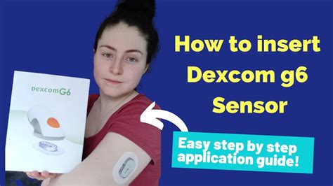 Diabetic Danica G6 CGM Sensor Insertion Tutorial Diabetes Daily