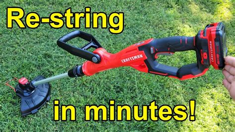 How To Change The String On A Craftsman 25cc Weedwacker