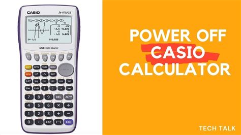 How to turn On, Off and Reset your Casio fx991 MS Calculator YouTube