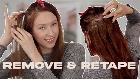 How to Remove a Tapein Hair Extension Hair Studio 7