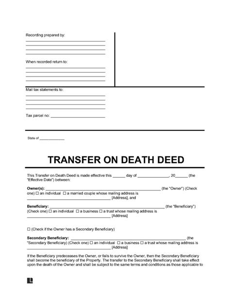 How To Transfer A Property Deed From A Deceased Relative Fair Punishment