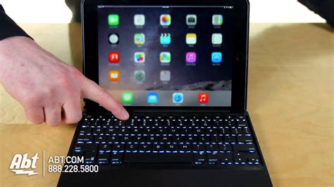 ZAGG PROfolio+ Backlit Keyboard Case for iPad FOLPROMLTLIT101