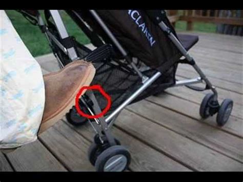 SAVE SPACE with a Maclaren stroller (under 30 seconds) YouTube