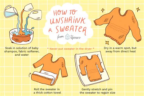 How to unshrink a wool jumper / sweater YouTube
