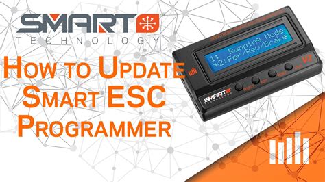 SMART TECHNOLOGY Spektrum Firma ESC Update and Programming Instructions