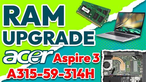 how to upgrade ram in acer aspire 3