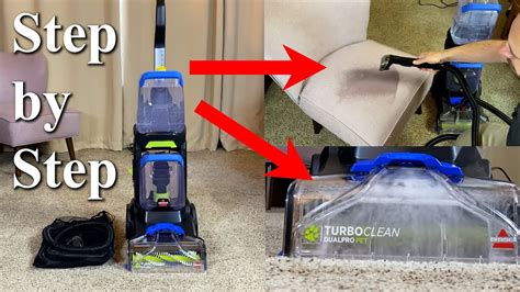 How to use Bissel pro heat 2 carpet cleaner. YouTube