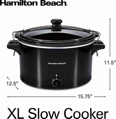 Hamilton Beach Slow Cooker Manual Slow Cooker Foods