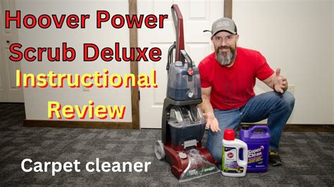 Hoover Power Scrub XL Carpet Cleaner for Large Areas