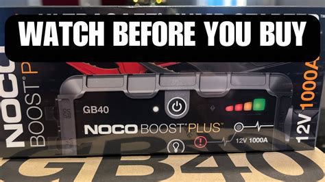 How to Use NOCO Boost Plus GB40 Easy User Guide