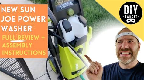 putting it together, sunjoe pressure washer spx2700max YouTube