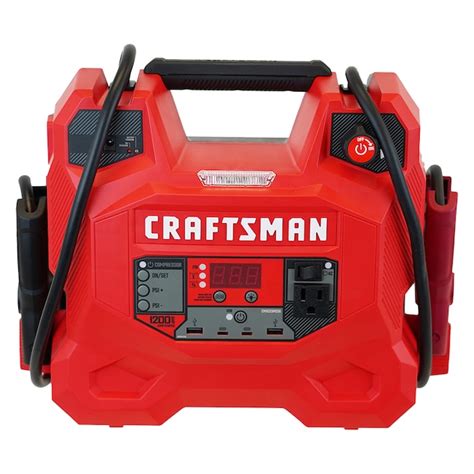 CRAFTSMAN 15Amp Car Battery Jump Starter with Digital Display in the