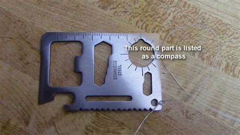 Credit Card MultiTool Review RixiePixie