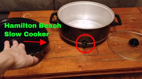 Hamilton Beach Portable 7Quart Programmable Slow Cooker With Lid Latch