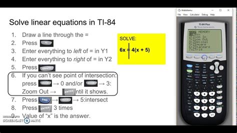 How To Solve Simultaneous Equations On Ti 84 Plus Ce Tessshebaylo