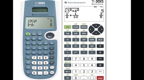 TI30XS MultiView Statistics Sample Variance YouTube