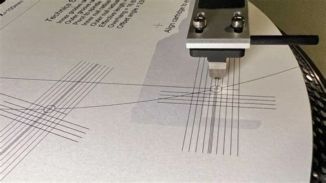 ProJect Two Point Cartridge Alignment Protractor + Instructions