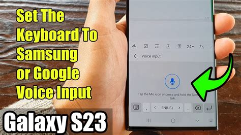 Enabling Handwriting Input on your Samsung Keyboard