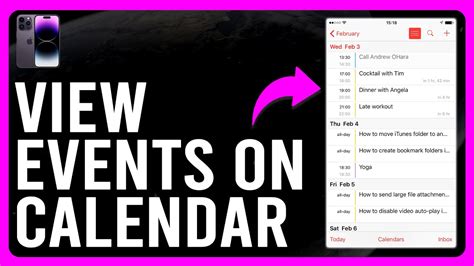 How To Delete All Calendar Events From iPhone YouTube