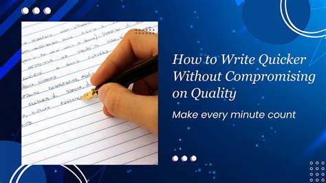 How to Write Content More Effectively and Faster