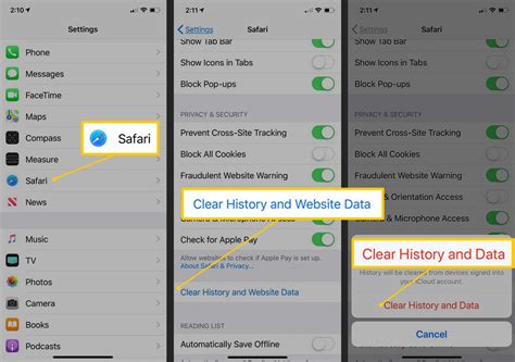 how.to.clear.cache on iphone 13 max
