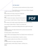 hows tech windows commands