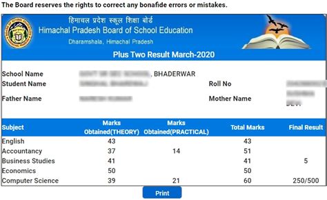 hp board 12th result 2022 roll number