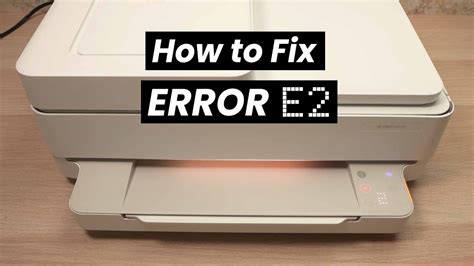 Hp Envy 6000 Printer Error Message