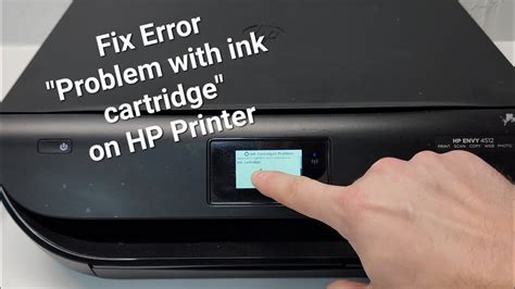 Hp Envy Printer Cartridge Error