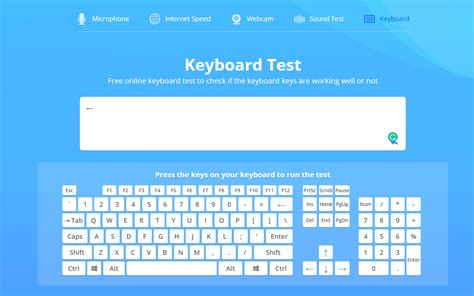 hp keyboard tester online