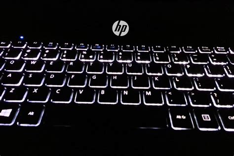 hp laptop 17 keyboard light