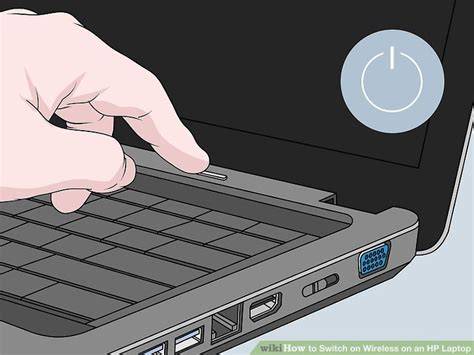 hp laptop enable wifi