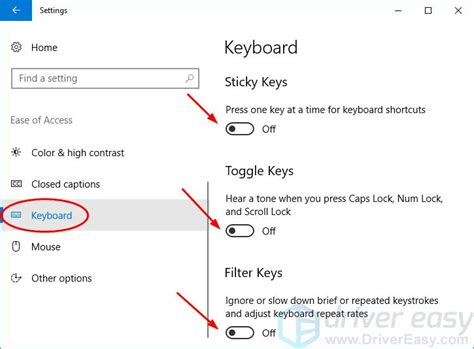 hp laptop shift keys not working