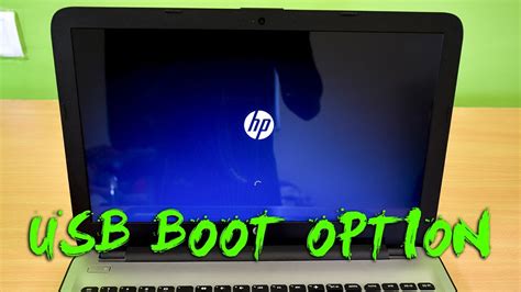 Hp Notebook Boot From Usb