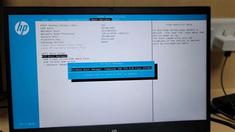 Hp Switch Boot Secondary Image