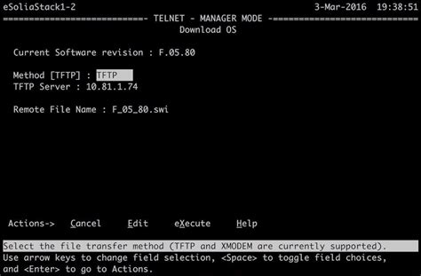 Hp Switch Tftp Command