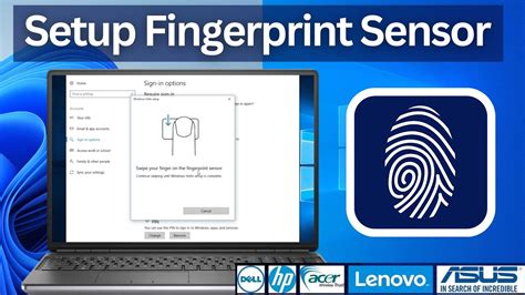 hp turn on fingerprint sensor for login