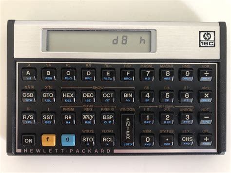 Hewlett Packard HP 16C Calculator Working Tested, HP 20S Scientific