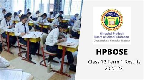 hpbose 12th result 2023 term 1
