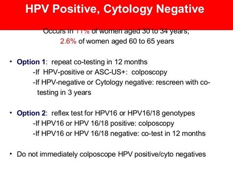 hpv genotype 16 negative