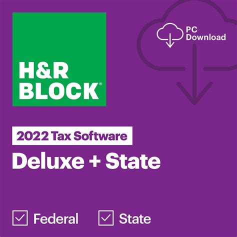 hr block tax download 2022