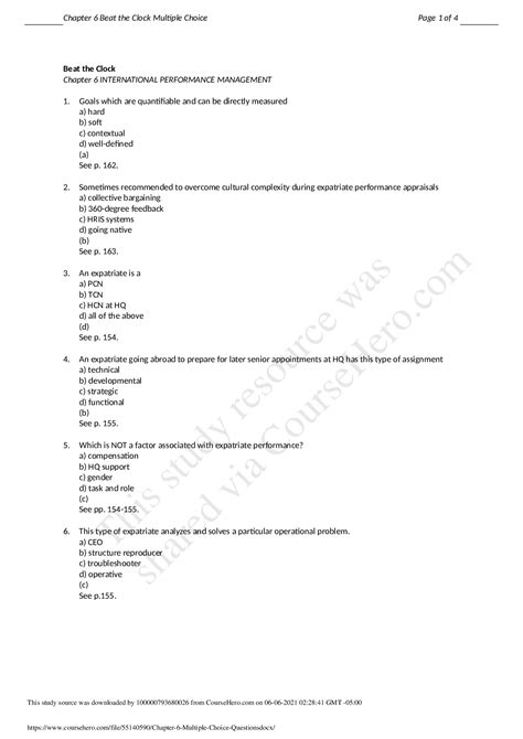 Hr Interview Questions Multiple Choice