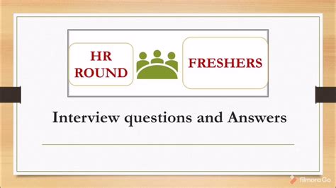 hr round interview questions for software developer fresher