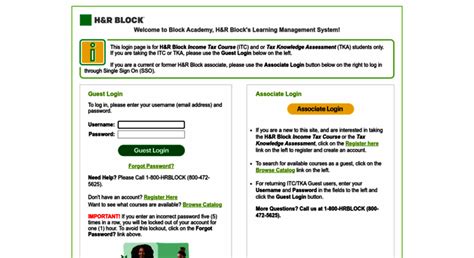 hrblock academy